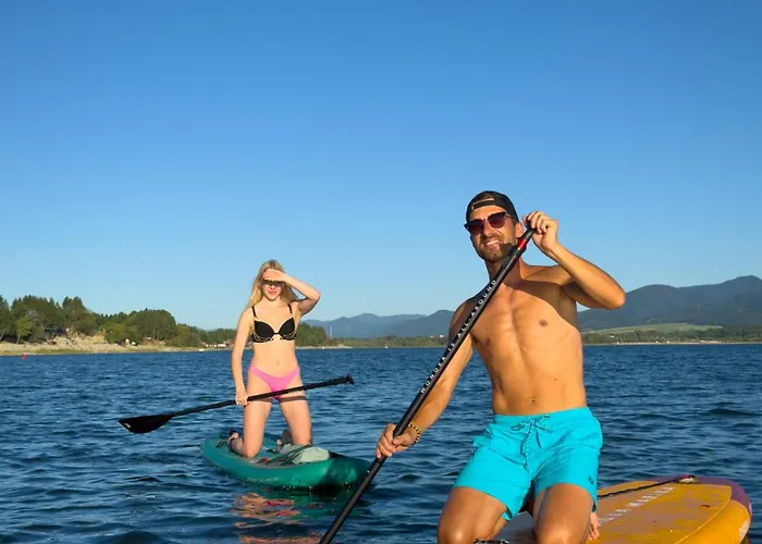 Tatralake With Barrel Sauna - Pri Mare 別荘 Liptovský Mikuláš